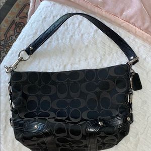 Mini Black Coach Purse